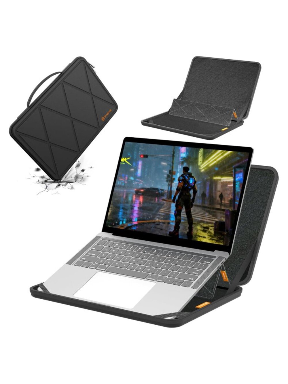 Hard Shell Shockproof Splash Resistant 17.3" Laptop Sleeve Case for ASUS DELL